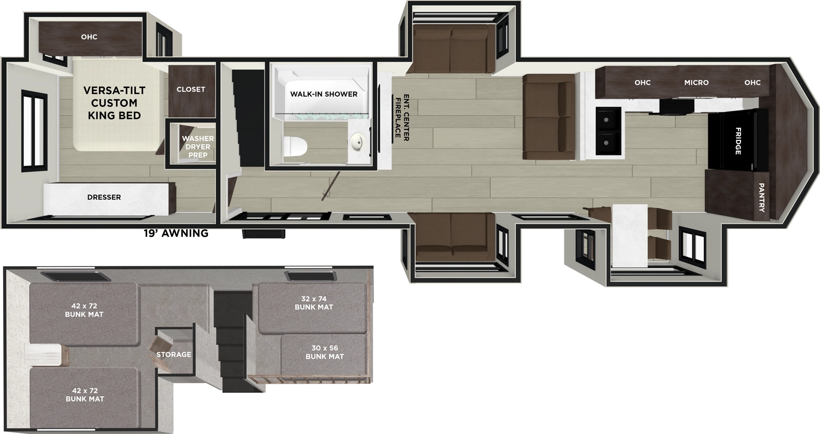 Salem Villa 42FK Floorplan